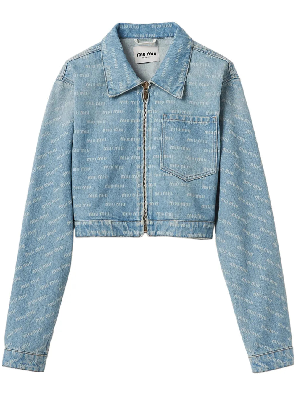 Giacca denim Miu Miu