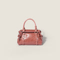 Miu Miu borsa a mano in pelle lucida