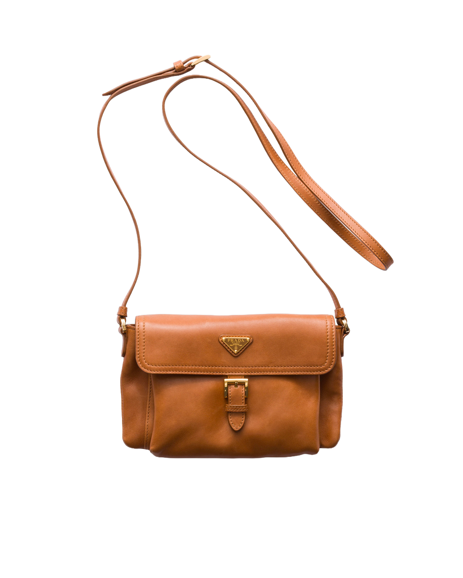 Prada nappa leather smartphone holder
