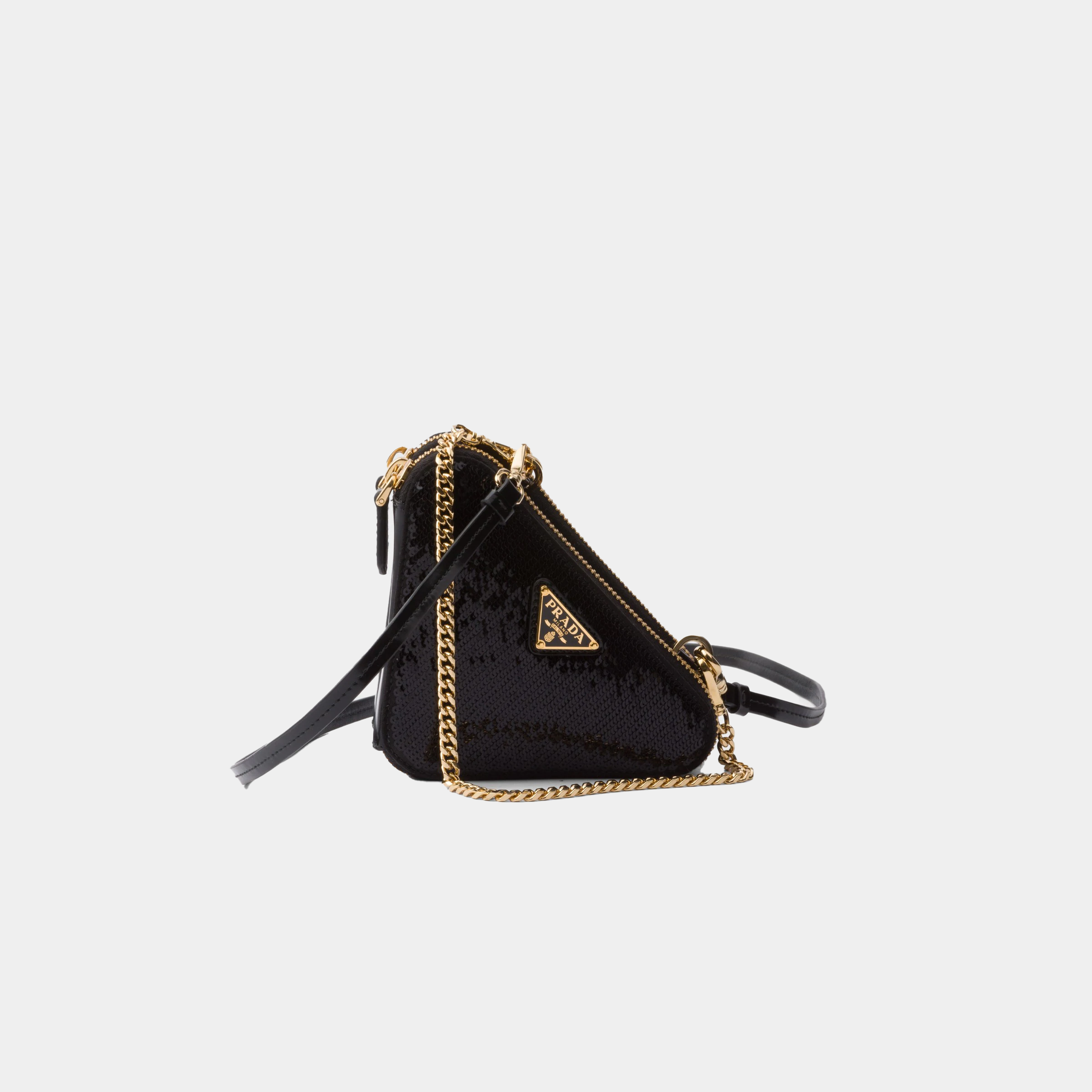 borsa triangolo mini pouch prada