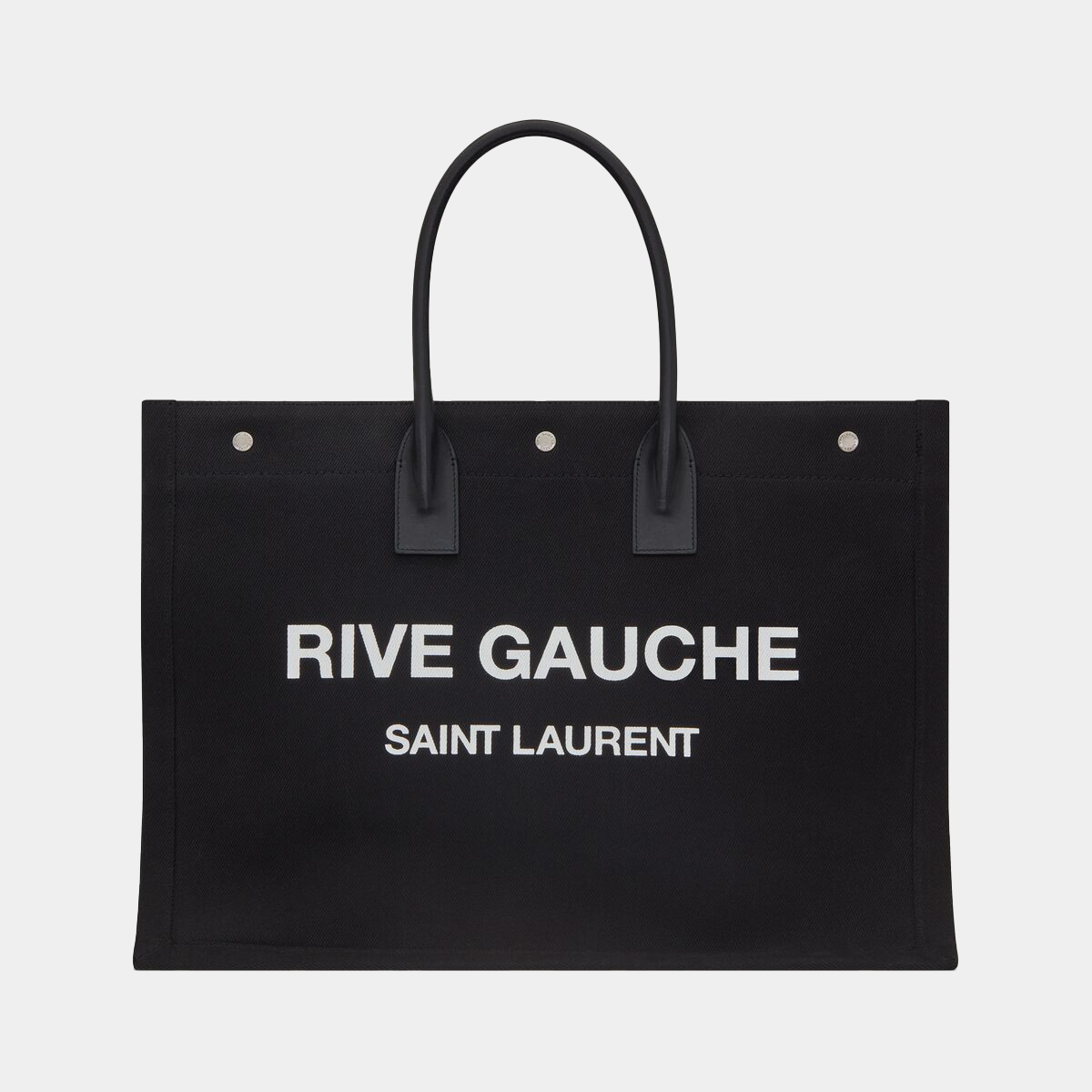 tote bag rive gauche in tela saint Laurent