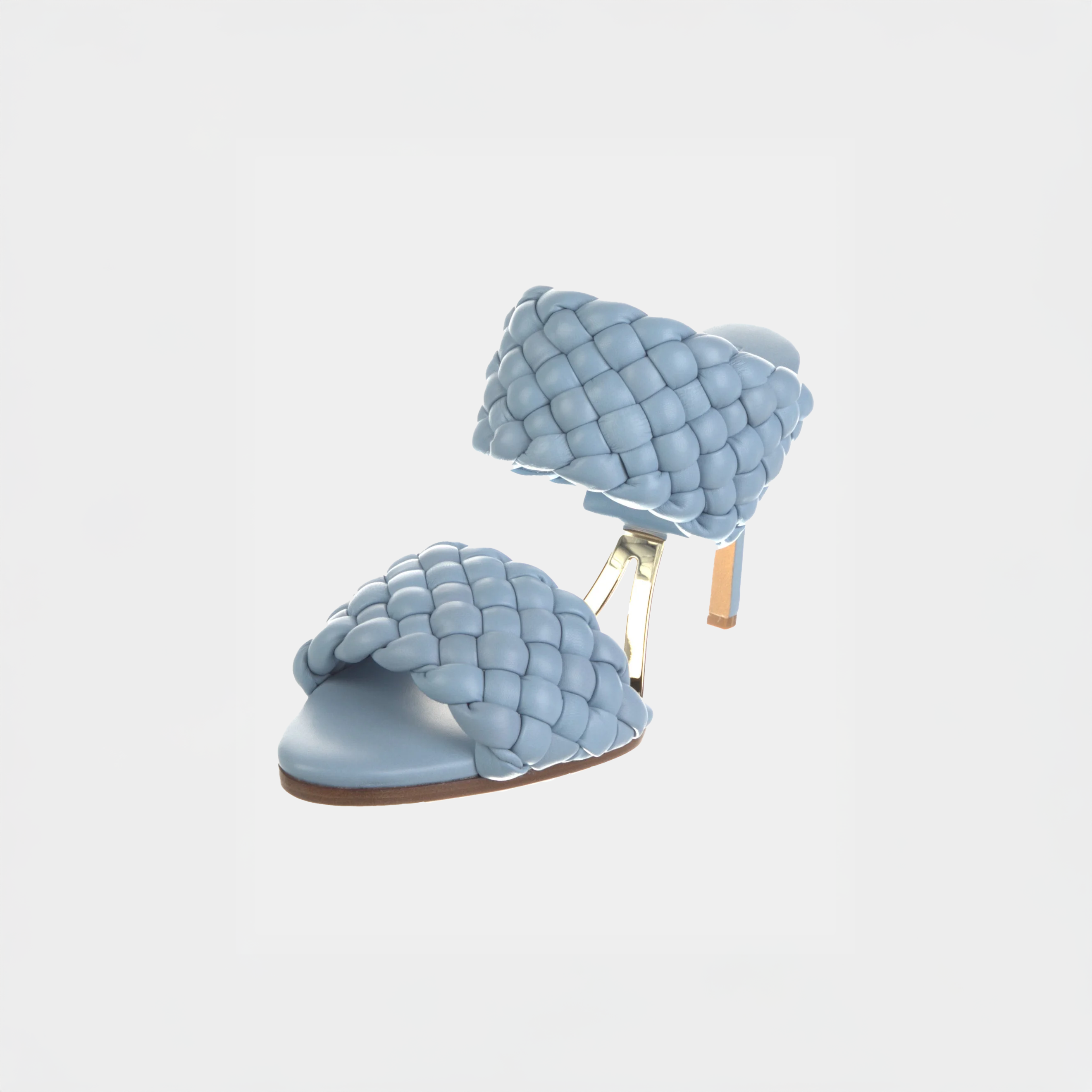 tacco intrecciato bottega veneta