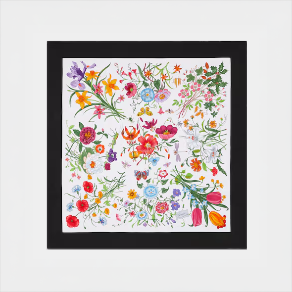 foulard gucci flora