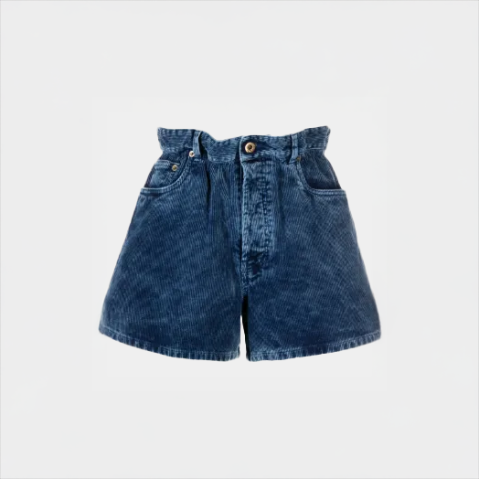 shorts miu miu in jeans