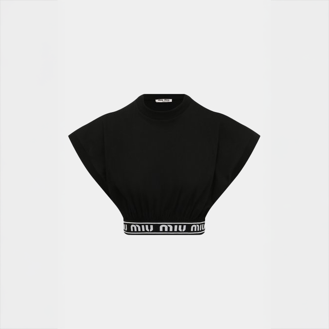 crop top miumiu