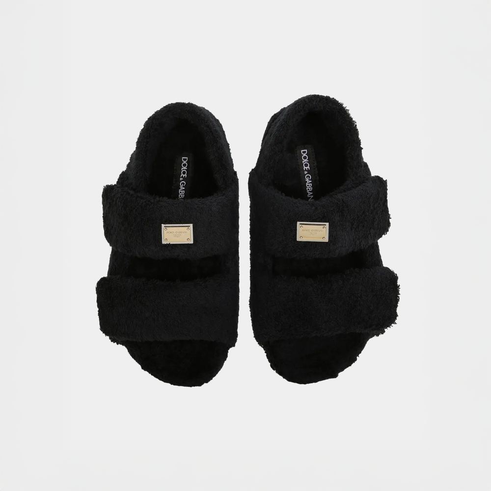 Dolce & Gabbana sandalli con placca D&G - MS Luxury