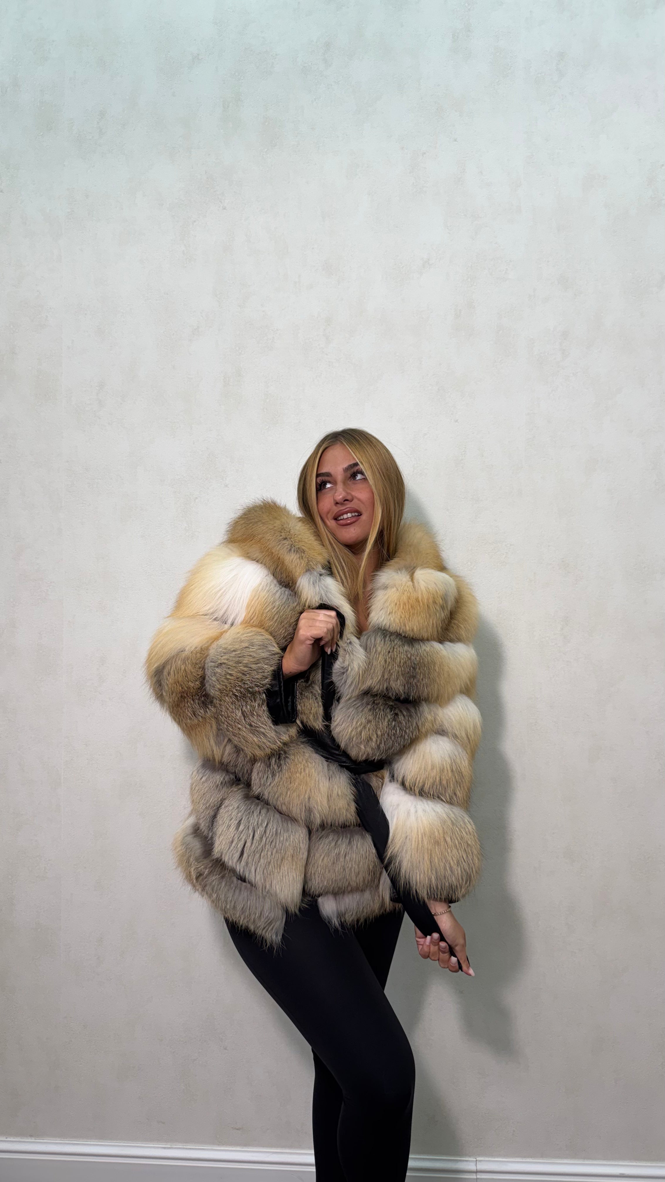 Pelliccia Spiga Caren
