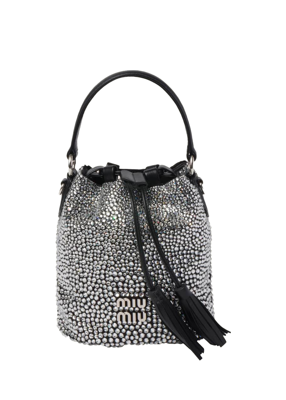 borsa miu mia in palette nera