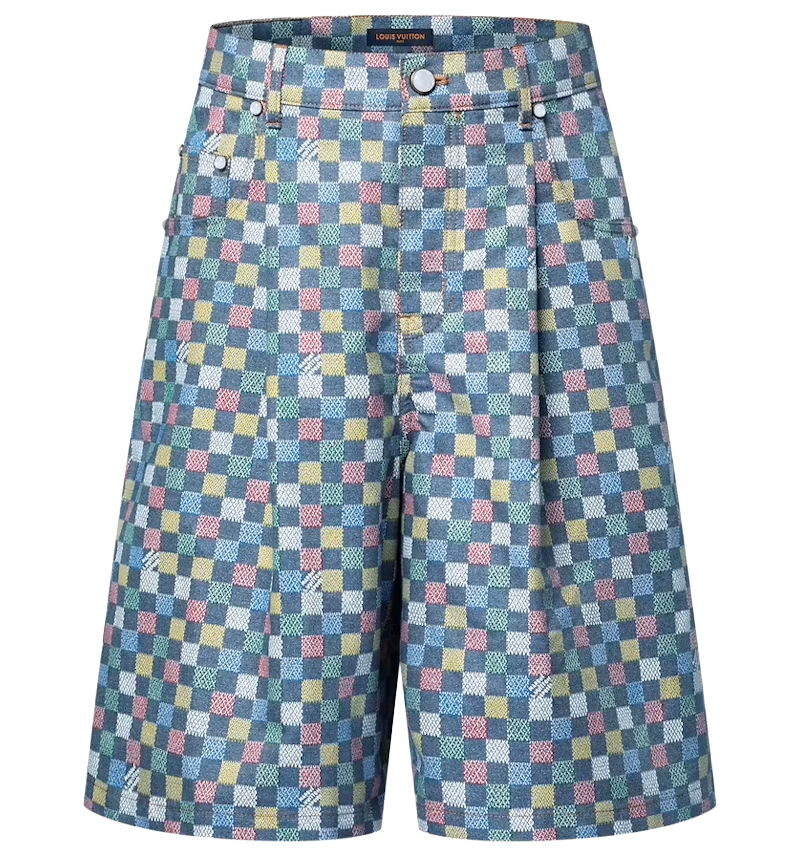 pantalone damier Louis Vuitton