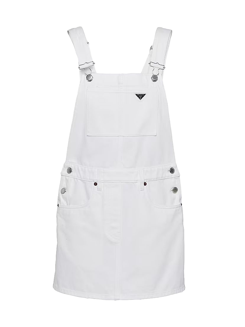 Salopette Prada bianca
