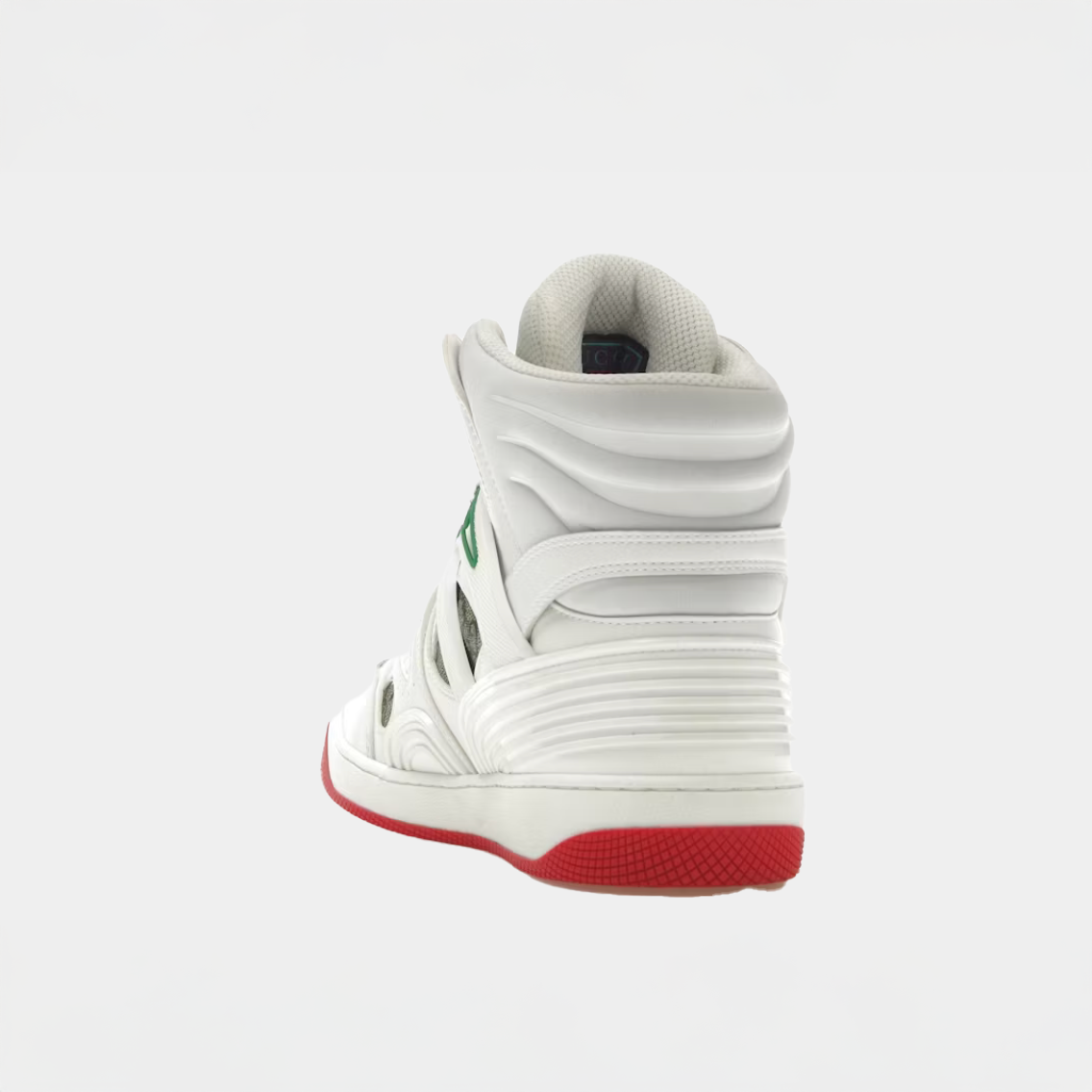 Gucci Basket Bianco Demetra Rosso