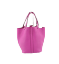 Picotin Lock PM Leather Handbag C Engraved hermes