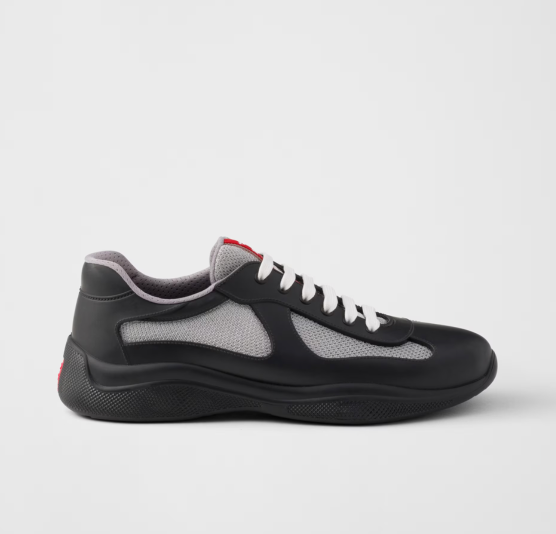 Sneakers Prada America's Cup Soft in gomma e tessuto bike