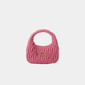 Miu Miu Wander matelassé nappa leather hobo bag - MS Luxury
