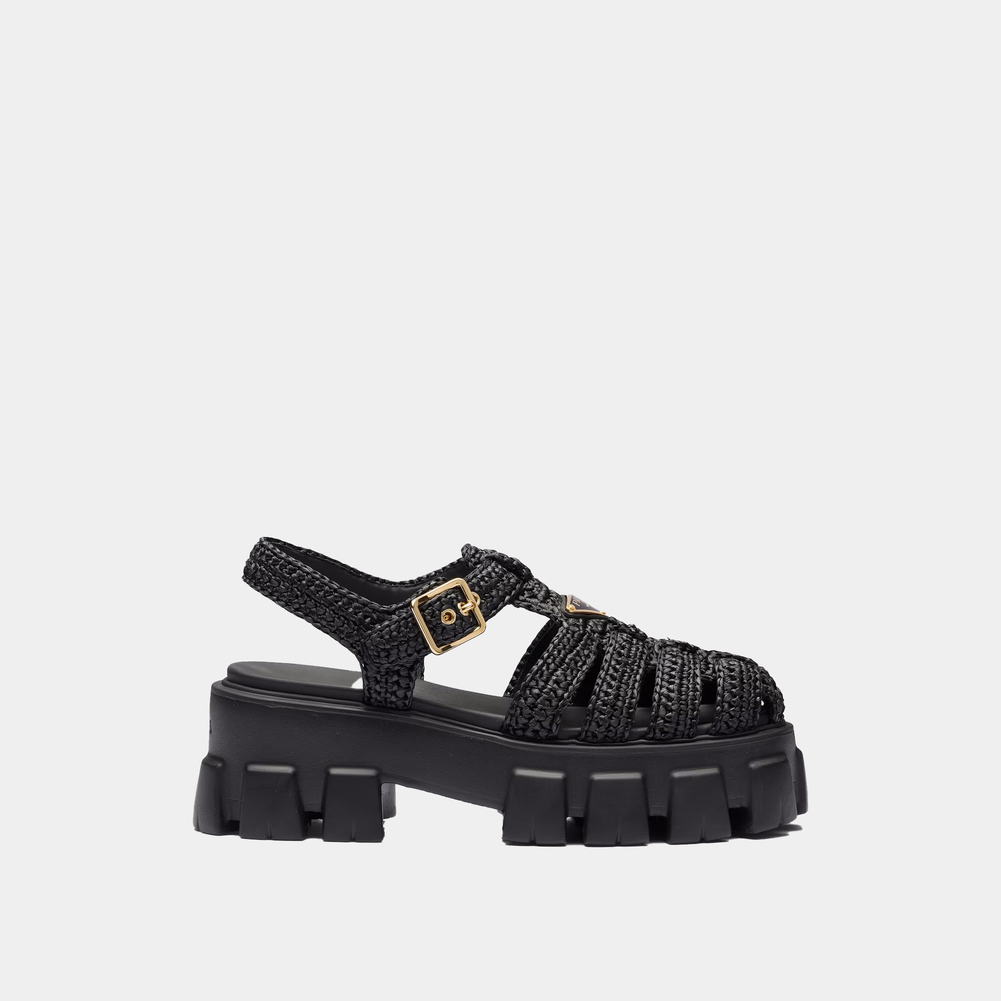 Sandali con frange prada