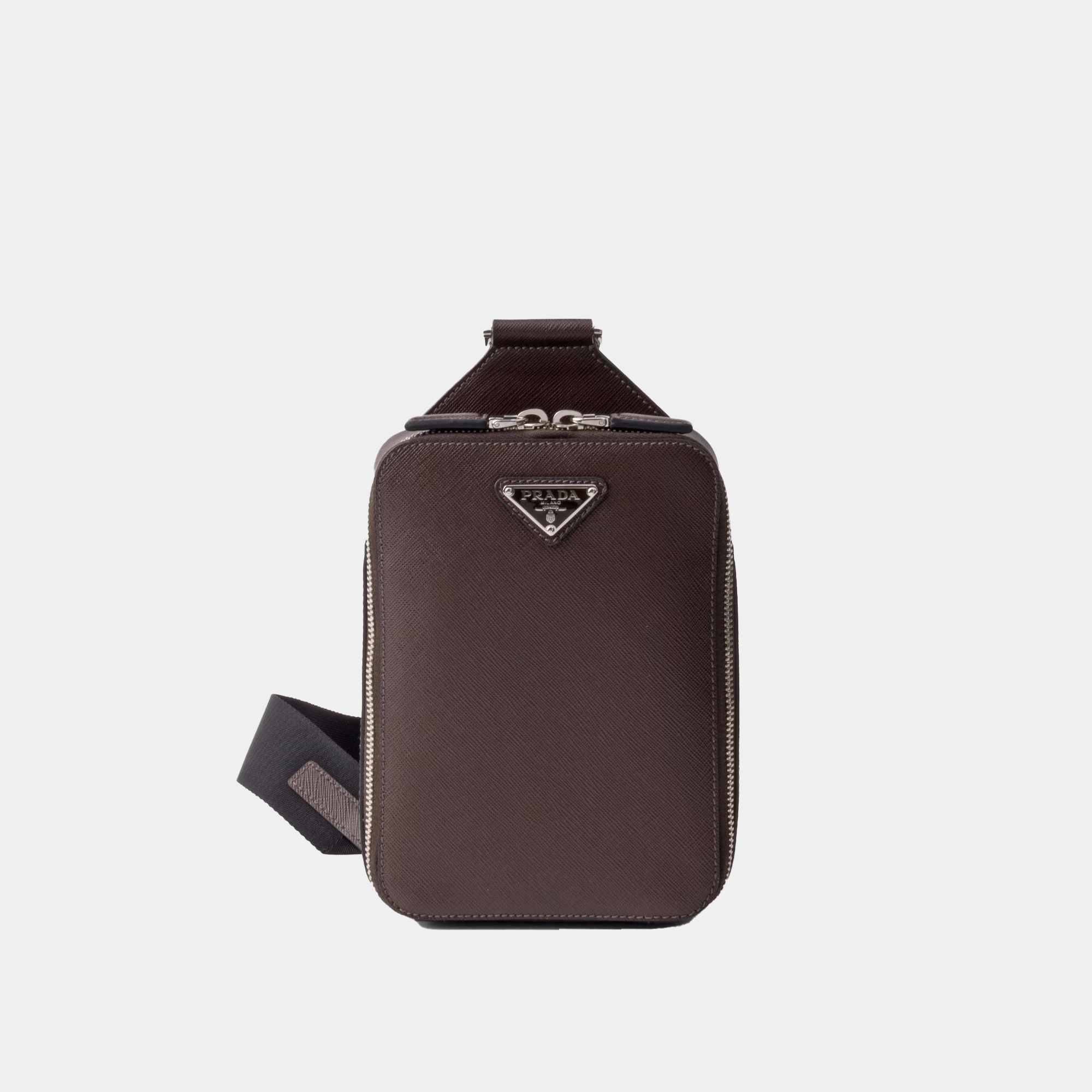 Borsa Prada Brique in Saffiano