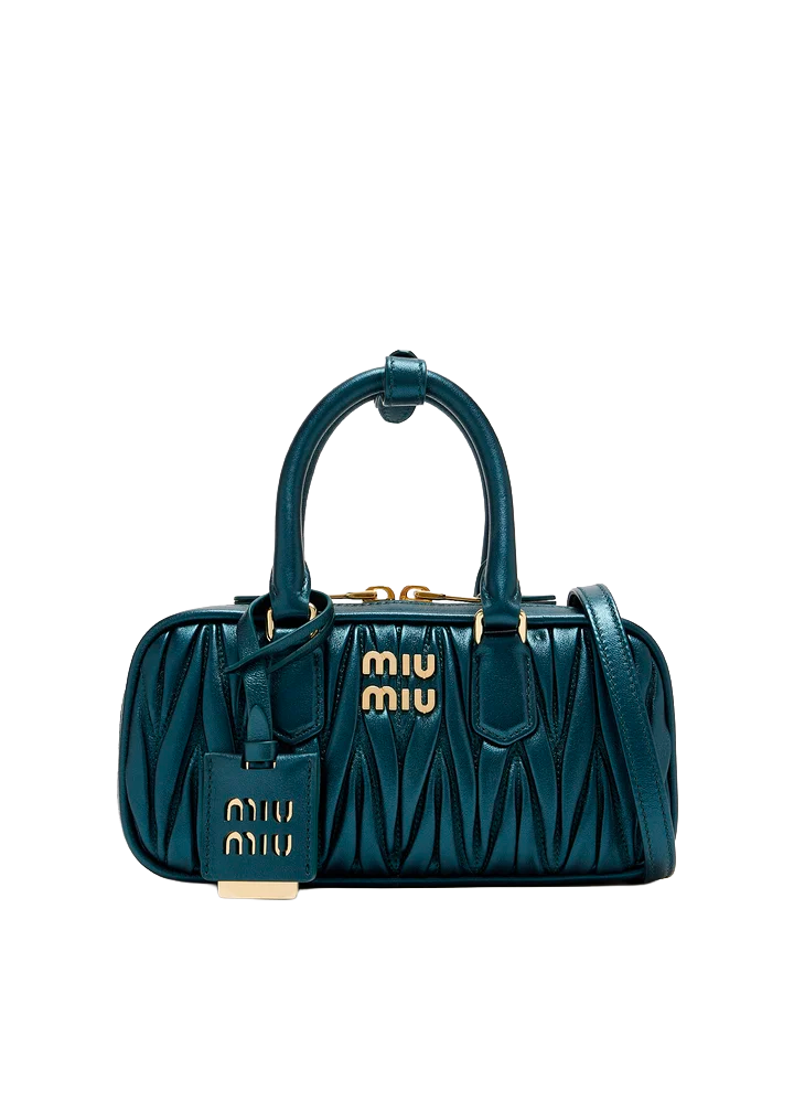 Arcadie matelassé nappa leather mini-bag Miu Miu