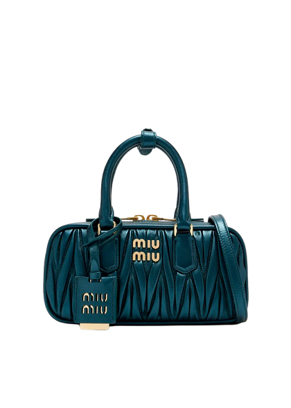 Arcadie matelassé nappa leather mini-bag Miu Miu