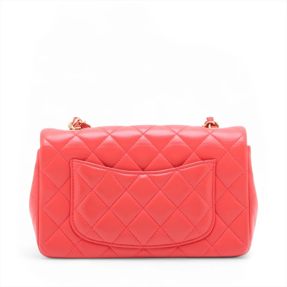 Chanel Mini Matelasse 20 Lambskin Single Flap Single Chain Bag
