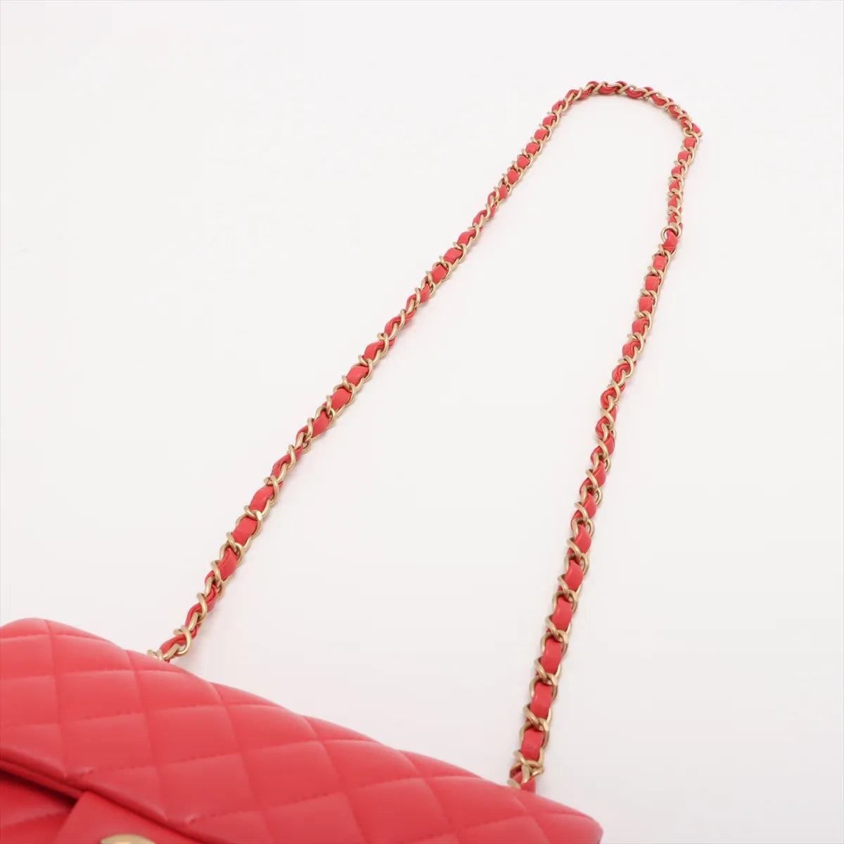 Chanel Mini Matelasse 20 Lambskin Single Flap Single Chain Bag
