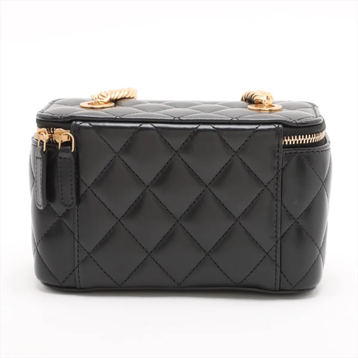 Chanel Matelasse Lambskin Chain Shoulder Bag Vanity - MS Luxury