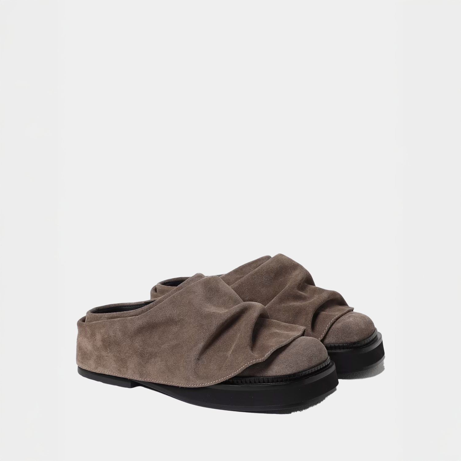 Sabot Mini Robin The Attico in camoscio - MS Luxury